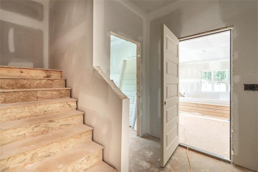 In-progress construction of a new home in , Social Circle, GA (Image 4).