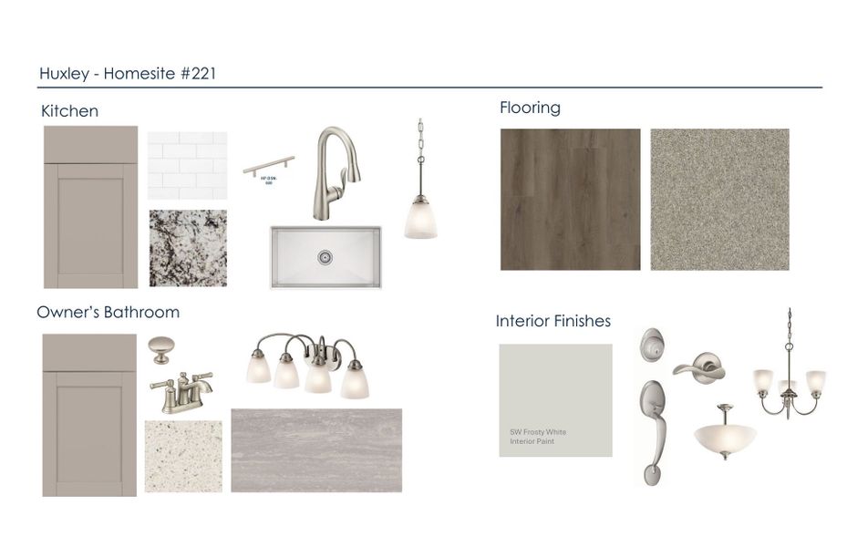 Sample of building materials used in homes in Huxley, Apex (Image 12). Sample of building materials used in homes in Huxley, Apex (Image 12).