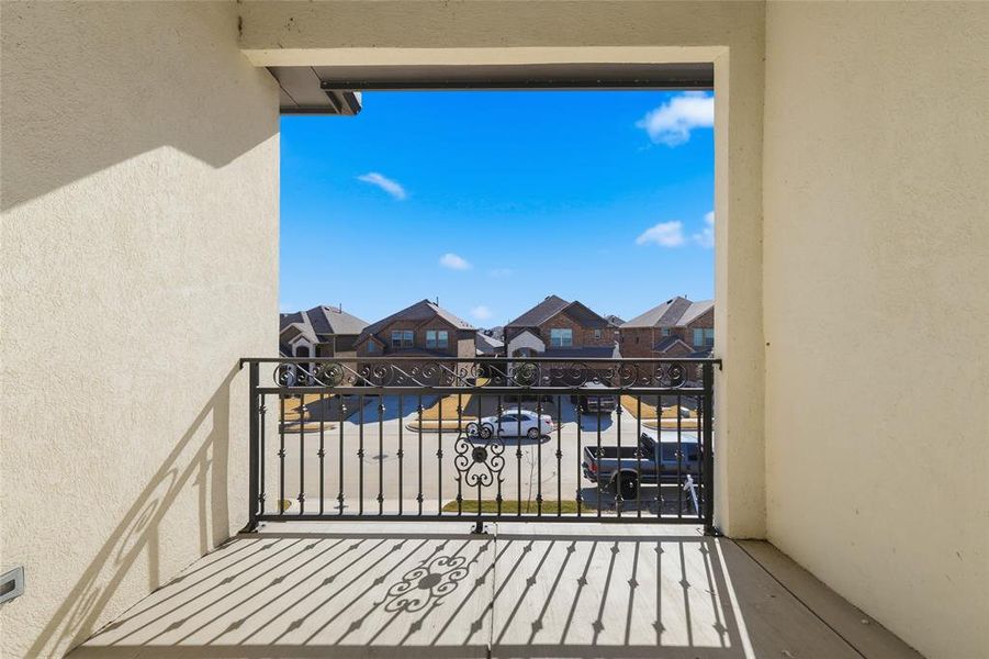 Exterior details and patio area of a home in , Forney (Image 24).