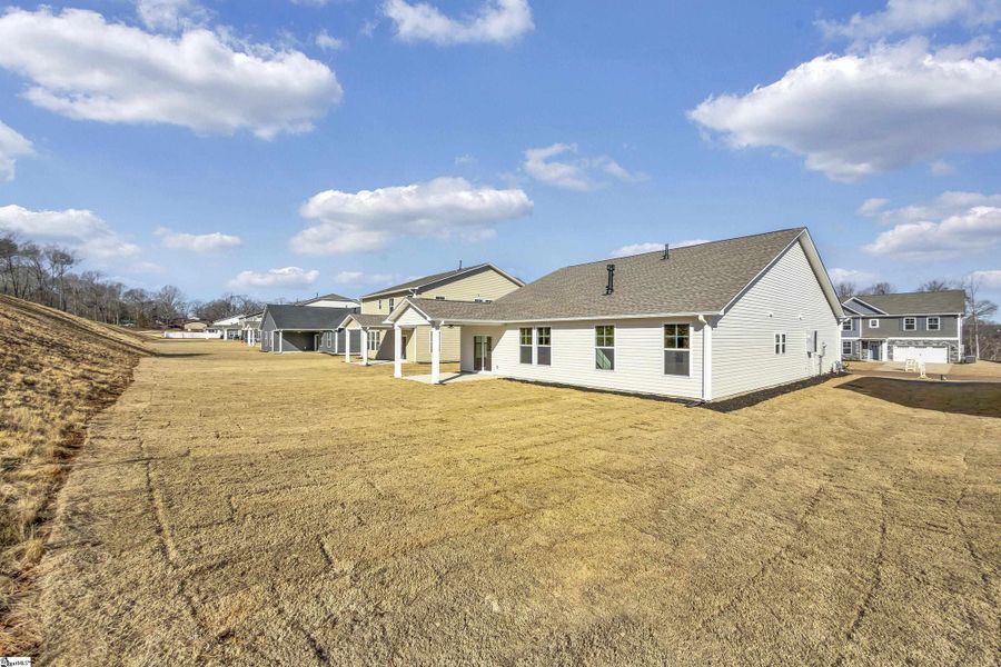 Exterior details and patio area of a home in Lynbrook, Boiling Springs (Image 19). Exterior details and patio area of a home in Lynbrook, Boiling Springs (Image 19).