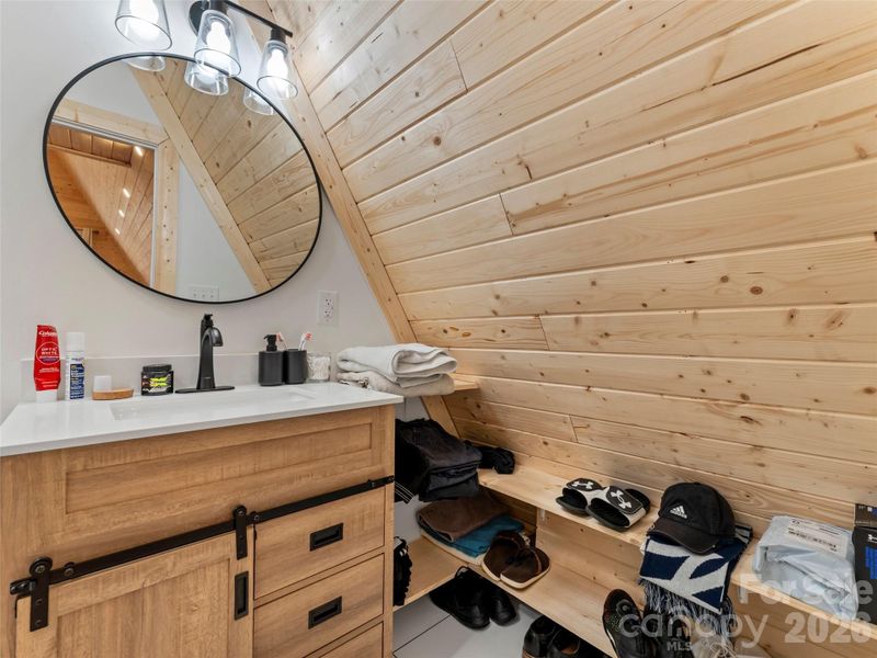 Furnished interior view inside a new home in , Brevard (Image 16).