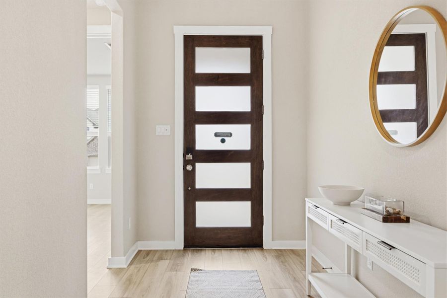 Furnished interior view inside a new home in , Georgetown (Image 10).