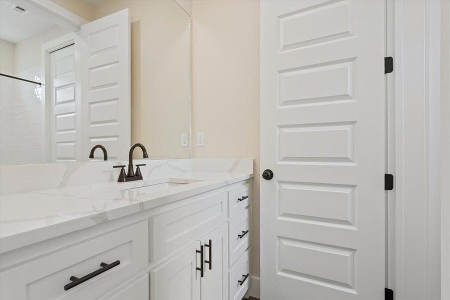 Furnished interior view inside a new home in , Waco (Image 19).
