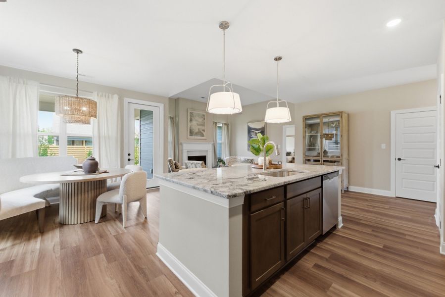 Furnished interior view inside a new home in Storyvale, Hixson (Image 8).