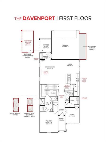 Davenport First Floor