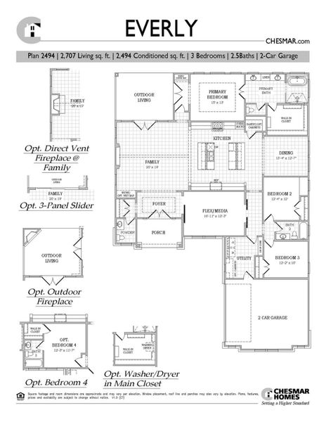 View of home floor plan