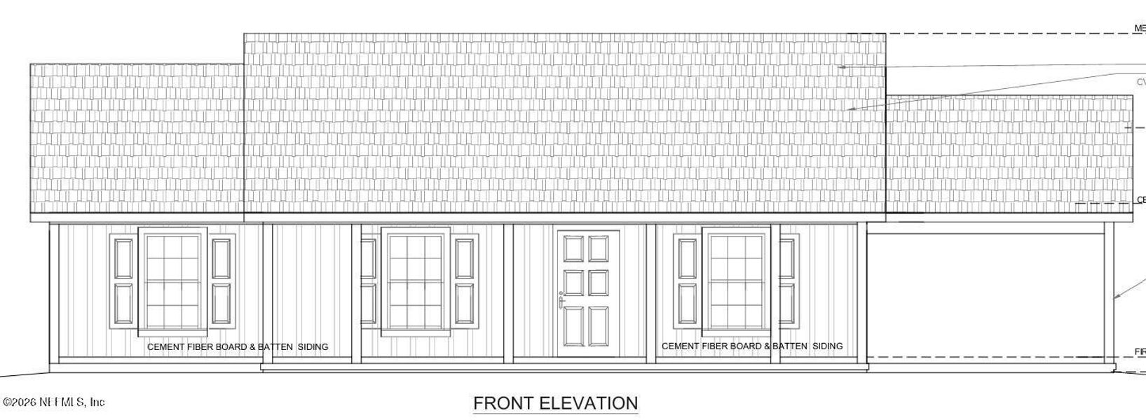 Exterior rendering of this home design in , Yulee, FL (Image 3). Exterior rendering of this home design in , Yulee, FL (Image 3).