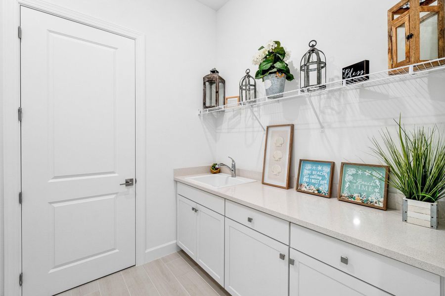 upgrades laundry room