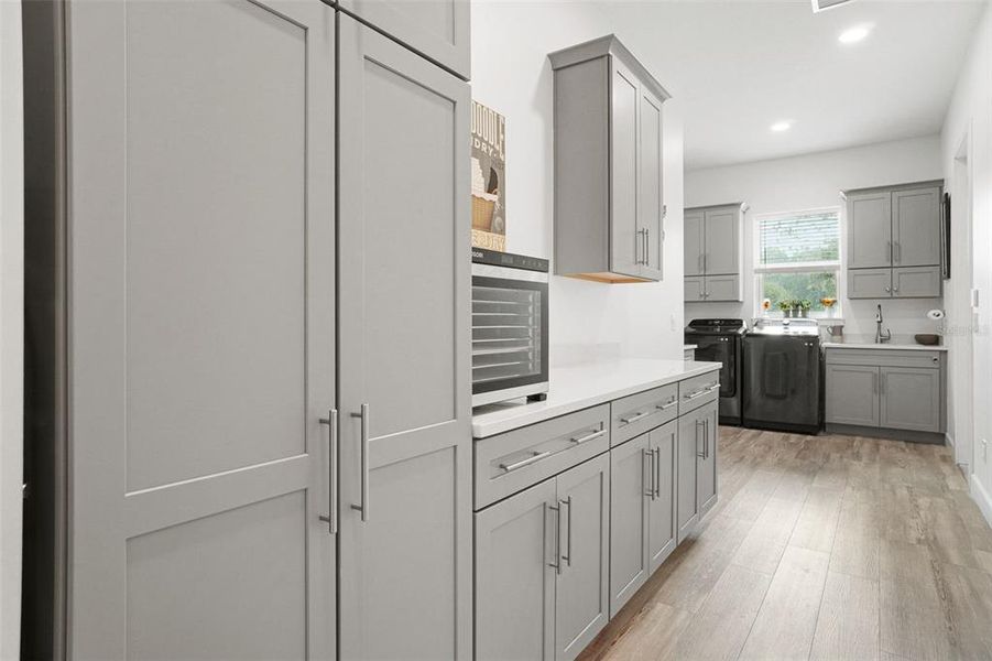 Furnished interior view inside a new home in , Mims (Image 22).