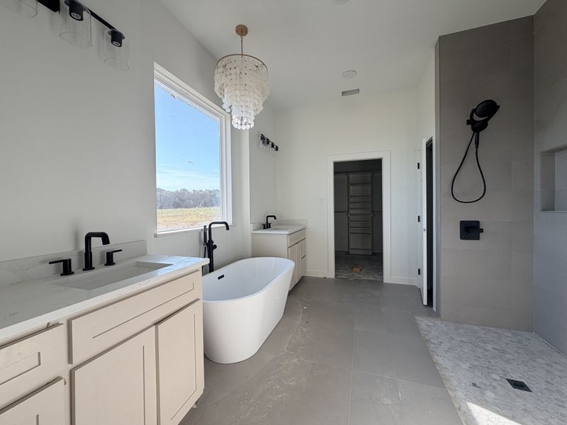 Representative furnished interior of a home built from the The 2500-4 by Zeal Home Builders in Oak Water Ranch, Granbury (Image 9).