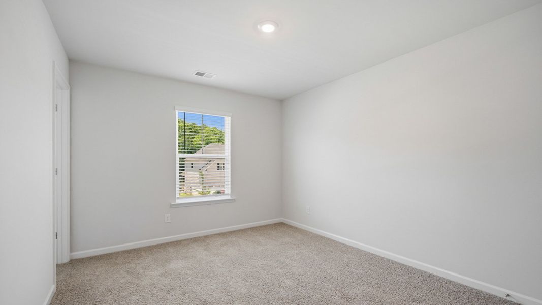 Spacious, unfurnished interior of a new home in The Gates at Pates Creek, Hampton (Image 22). Spacious, unfurnished interior of a new home in The Gates at Pates Creek, Hampton (Image 22).