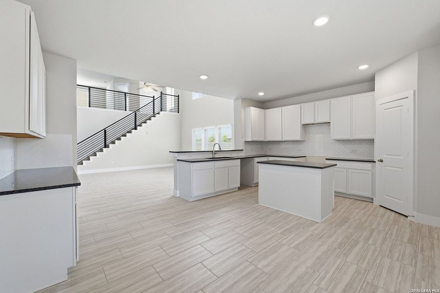 Furnished interior view inside a new home in Morgan Meadows, San Antonio (Image 10).