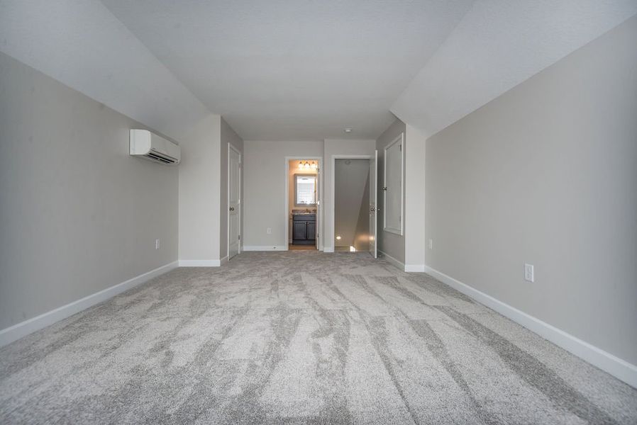 Representative unfurnished interior of a home built from the Quincy by Enchanted Homes in Hampshire Heights, Moore (Image 37).