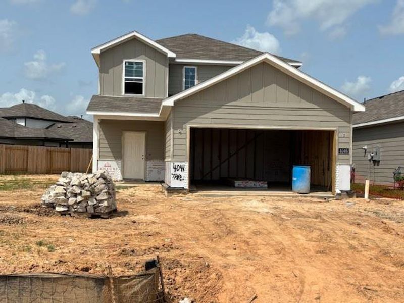 In-progress construction of a new home in Laurel Farms, Brookshire, TX (Image 26).