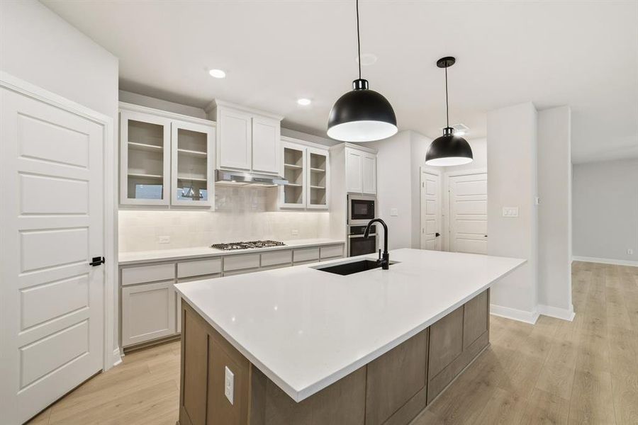 Furnished interior view inside a new home in Karis - Cottage Series, Crowley (Image 3).