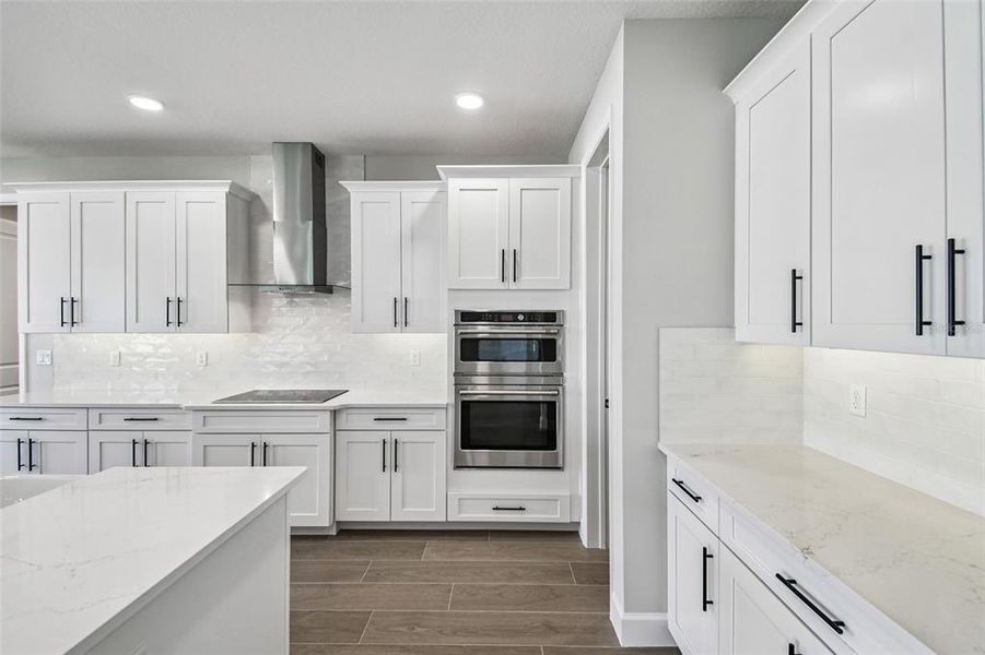 Furnished interior view inside a new home in Solace at Corner Lake, Orlando (Image 21).