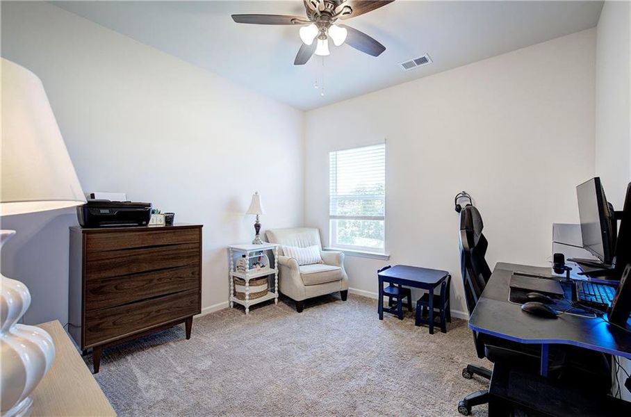 Furnished interior view inside a new home in , Cartersville (Image 29).