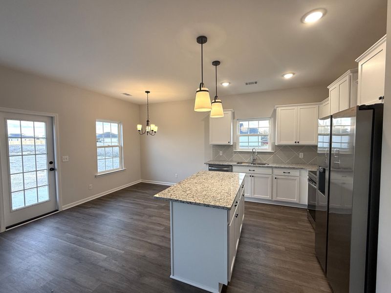 Furnished interior view inside a new home in The Village at Sassafras, Allenhurst (Image 8). Furnished interior view inside a new home in The Village at Sassafras, Allenhurst (Image 8).