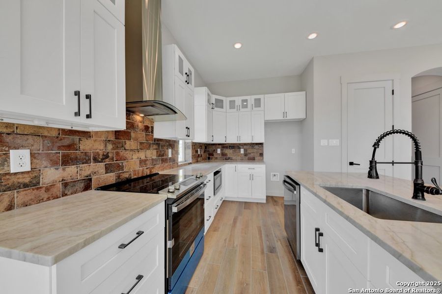 Furnished interior view inside a new home in , Castroville (Image 9). Furnished interior view inside a new home in , Castroville (Image 9).