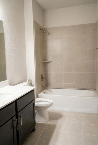 Furnished interior view inside a new home in Buffalo Crossing, Schertz (Image 4). Furnished interior view inside a new home in Buffalo Crossing, Schertz (Image 4).