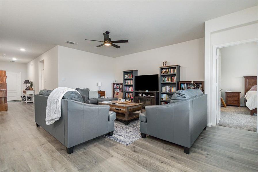 Furnished interior view inside a new home in Trailstone, Caddo Mills (Image 14). Furnished interior view inside a new home in Trailstone, Caddo Mills (Image 14).