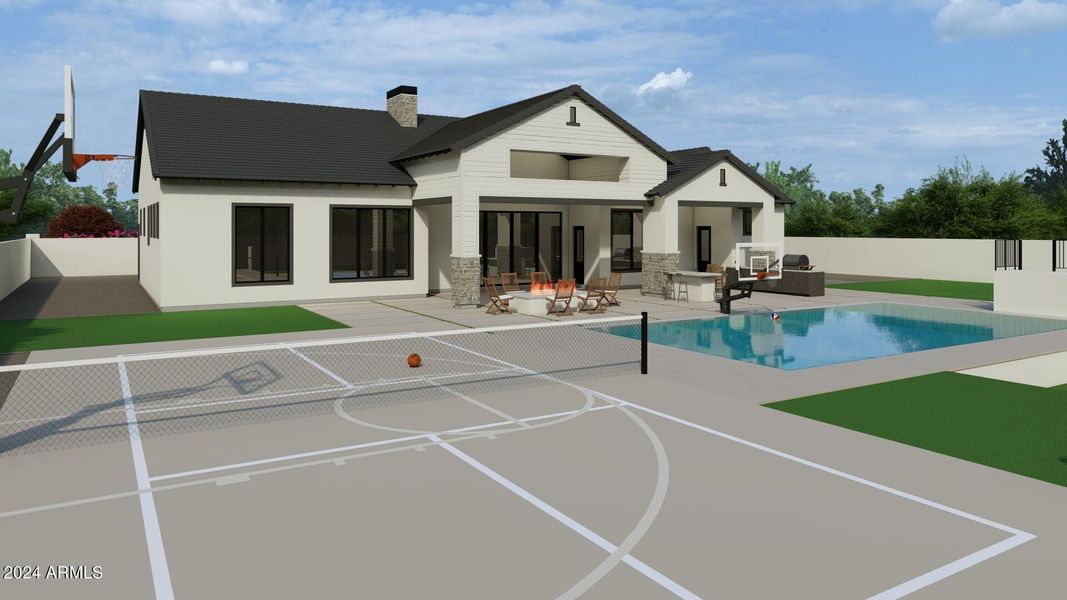 Backyard Rendering