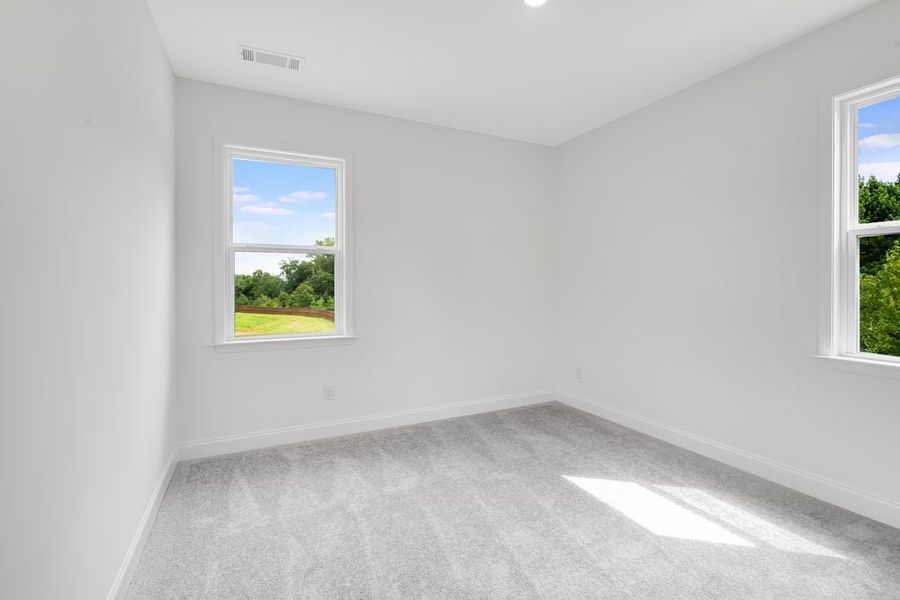 Spacious, unfurnished interior of a new home in Bailey Fence, Dacula (Image 23). Spacious, unfurnished interior of a new home in Bailey Fence, Dacula (Image 23).