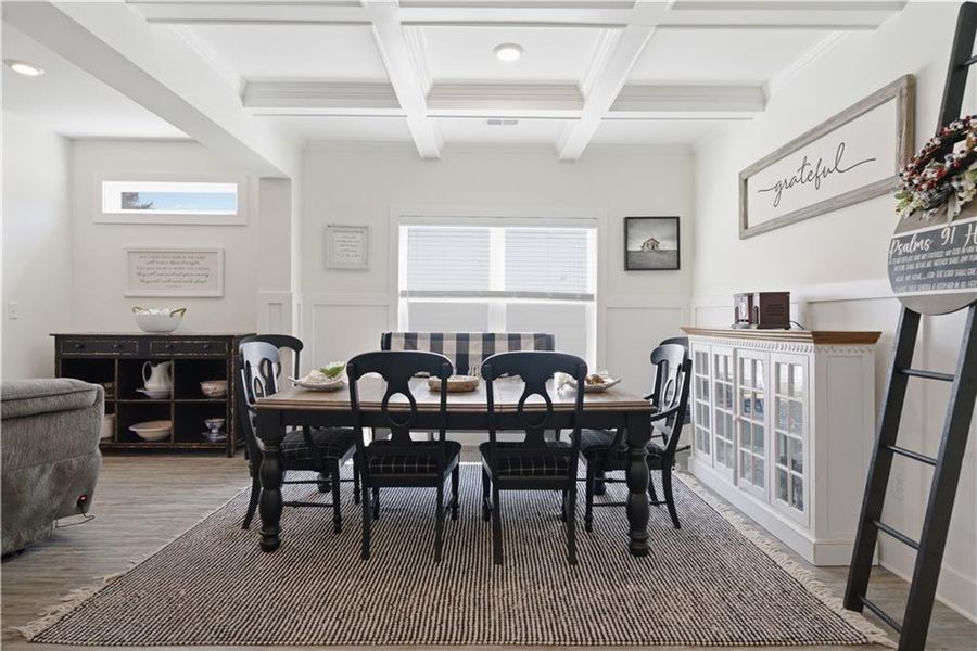 Furnished interior view inside a new home in , Dallas (Image 12).