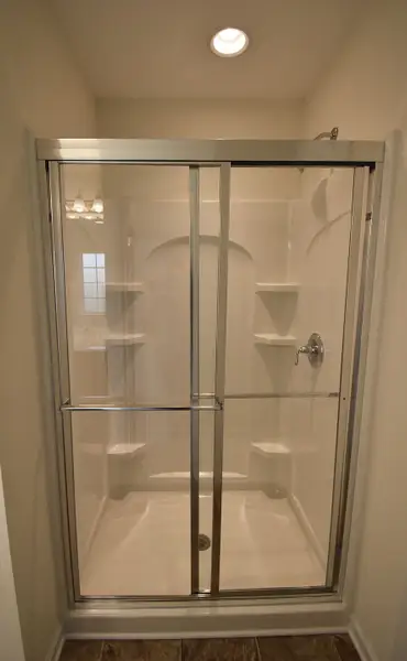 Representative furnished interior of a home built from the Irvine by Keystone Homes NC in The Wilcox, Greensboro (Image 5).