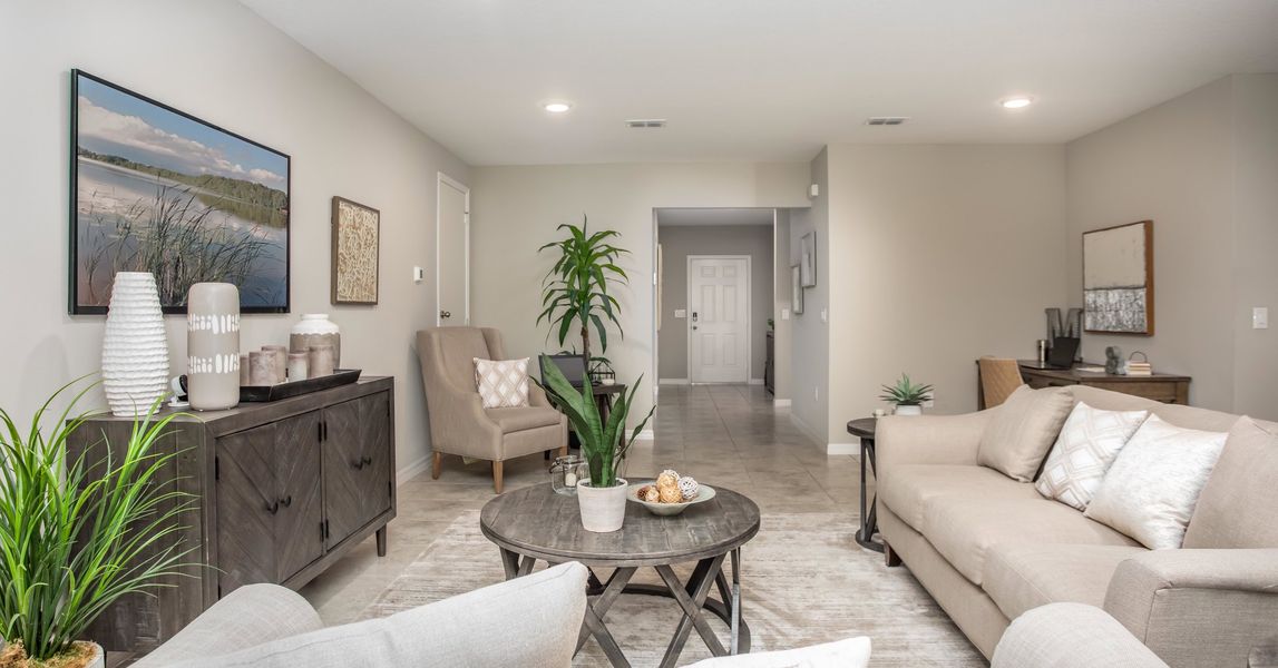 Representative furnished interior of a home built from the Mesquite by Maronda Homes in Coastal Communities, Edgewater (Image 9). Representative furnished interior of a home built from the Mesquite by Maronda Homes in Coastal Communities, Edgewater (Image 9).