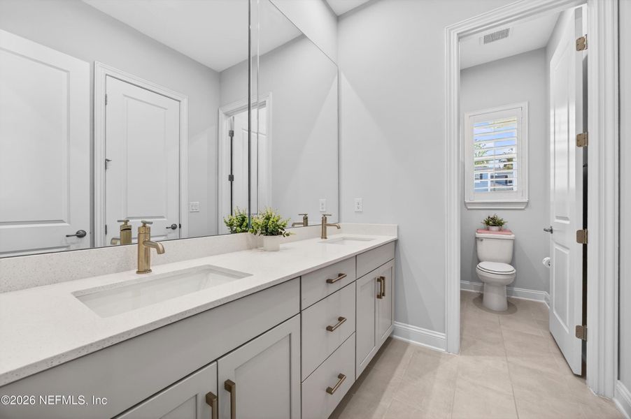 Furnished interior view inside a new home in RiverTown, St. Johns (Image 28).