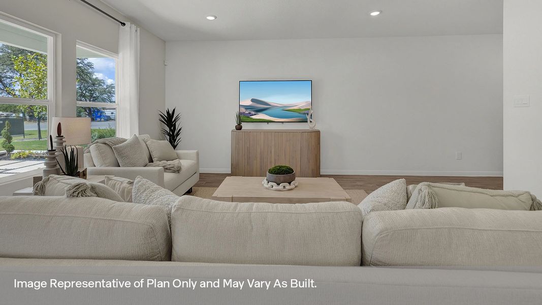 Representative furnished interior of a home built from the The Nicole by D.R. Horton in Paramount, Kyle (Image 15). Representative furnished interior of a home built from the The Nicole by D.R. Horton in Paramount, Kyle (Image 15).