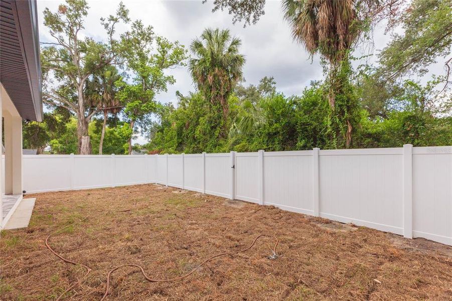 Exterior details and patio area of a home in , Tampa (Image 23). Exterior details and patio area of a home in , Tampa (Image 23).