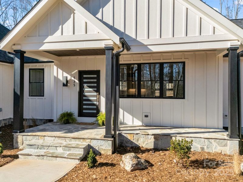 Exterior details and patio area of a home in , Morganton (Image 4). Exterior details and patio area of a home in , Morganton (Image 4).
