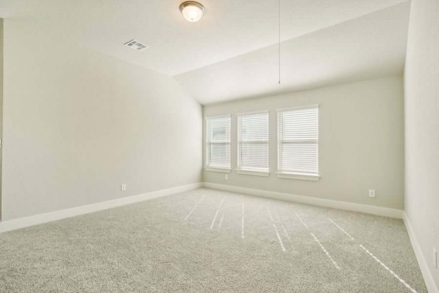 Second floor landing in the Cedar floorplan at a Meritage Homes community.