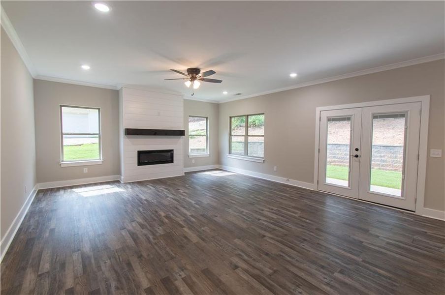 Spacious, unfurnished interior of a new home in , Canton (Image 27). Spacious, unfurnished interior of a new home in , Canton (Image 27).
