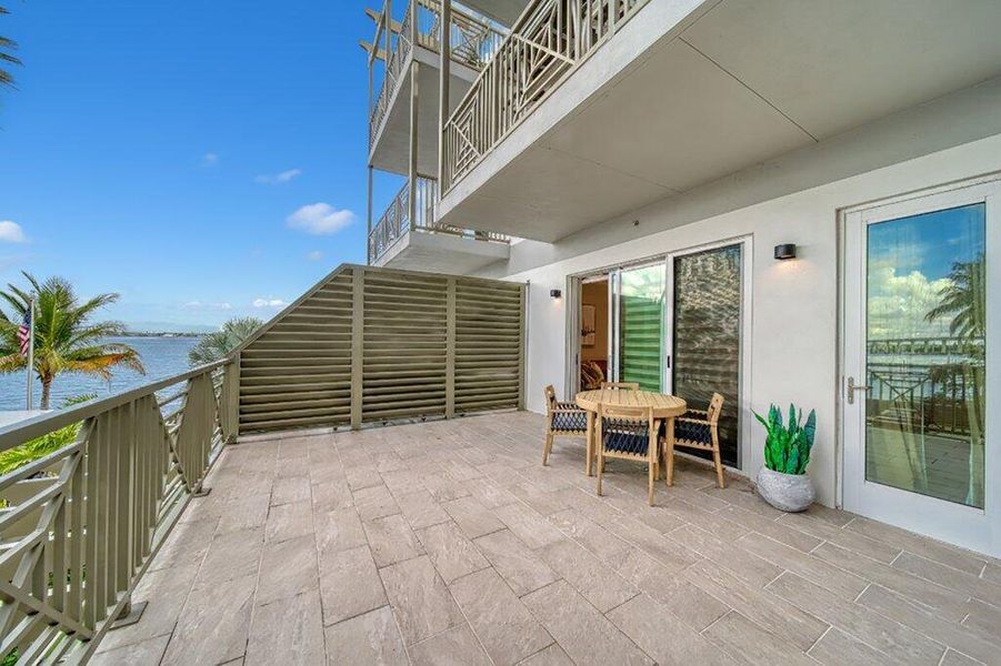 Exterior details and patio area of a home in , Stuart (Image 23).