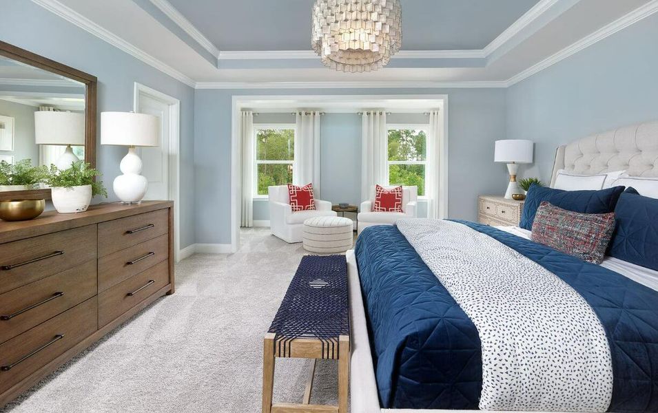 Furnished interior view inside a new home in Sea Island Preserve, Johns Island (Image 10). Furnished interior view inside a new home in Sea Island Preserve, Johns Island (Image 10).