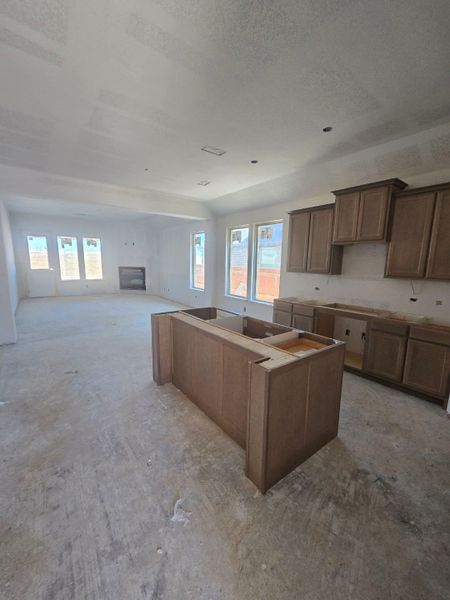 In-progress construction of a new home in Morningstar, Aledo, TX (Image 4).