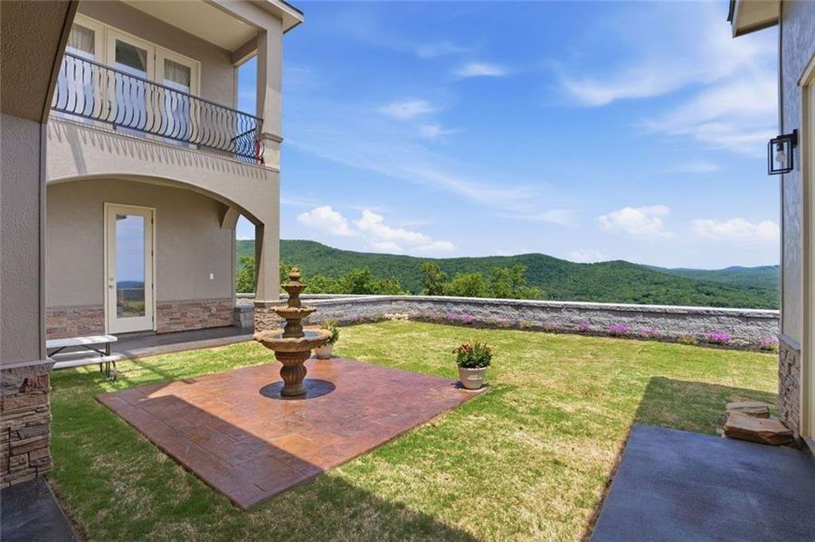 Exterior details and patio area of a home in , Clarkesville (Image 30).
