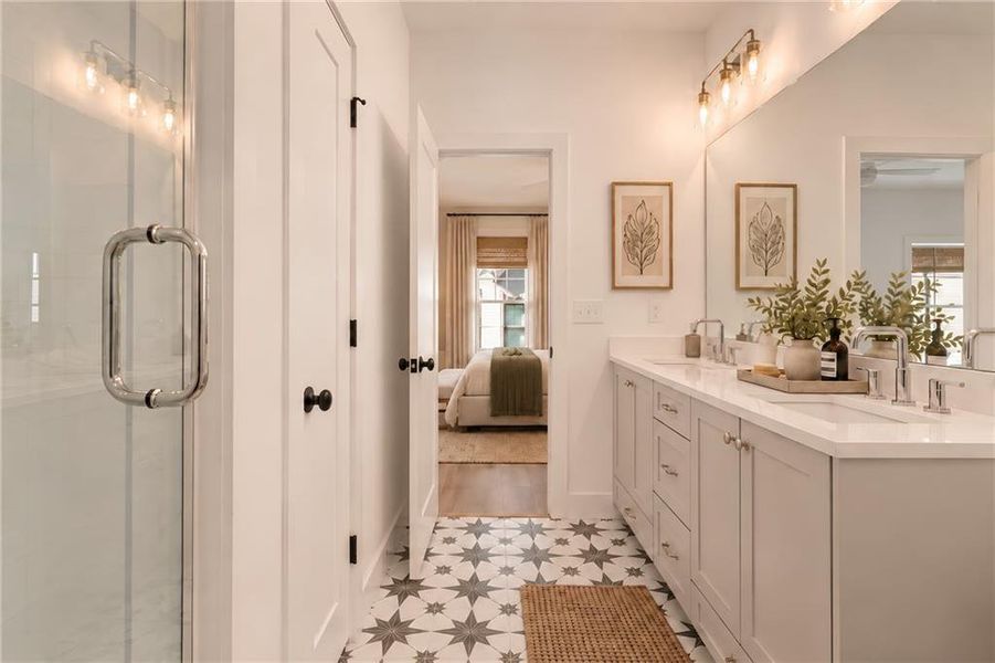 Furnished interior view inside a new home in , Hapeville (Image 14).