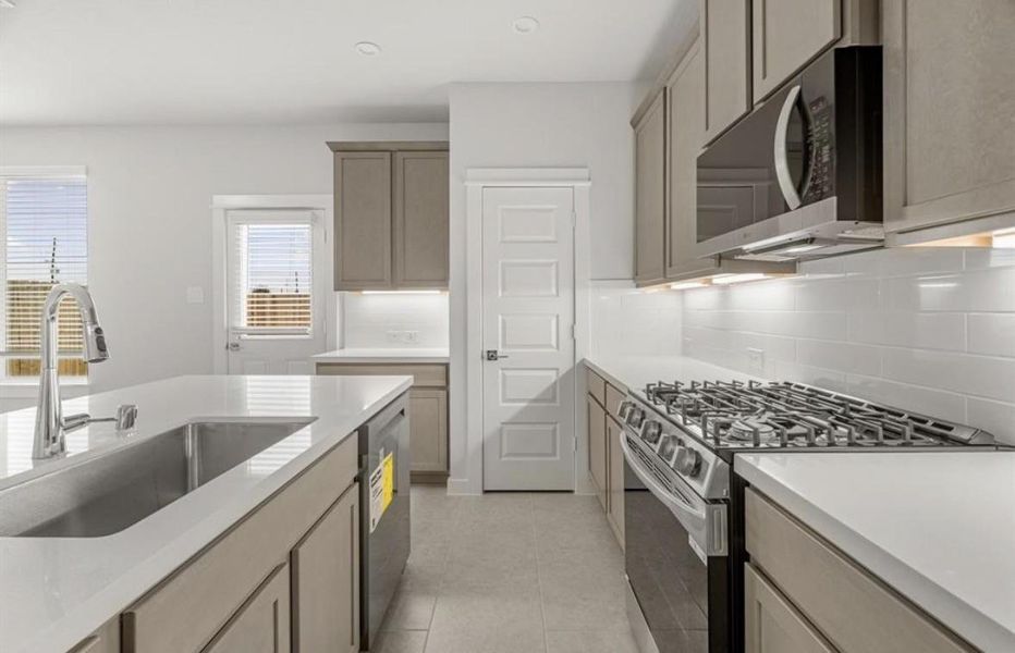 Furnished interior view inside a new home in Park Hill Villas, Stafford (Image 6).