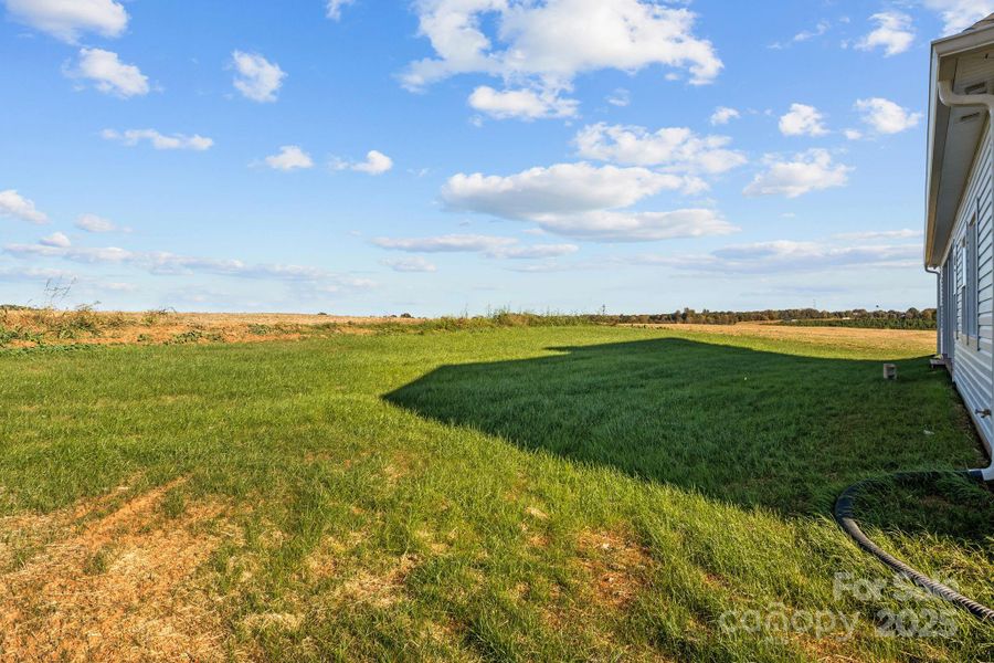 Exterior details and patio area of a home in , Olin (Image 24). Exterior details and patio area of a home in , Olin (Image 24).