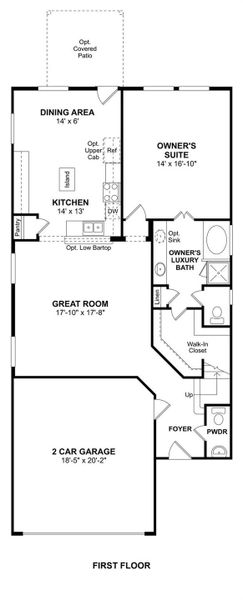 The Darlington II floor plan by K. Hovnanian® Homes. 1st Floor shown. *Prices, plans, dimensions, features, specifications, materials, and availability of homes or communities are subject to change without notice or obligation. The Darlington II floor plan by K. Hovnanian® Homes. 1st Floor shown. *Prices, plans, dimensions, features, specifications, materials, and availability of homes or communities are subject to change without notice or obligation.