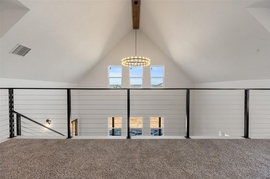 Open Loft Balcony Access