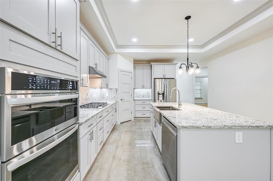 Furnished interior view inside a new home in , Grand Prairie (Image 8).