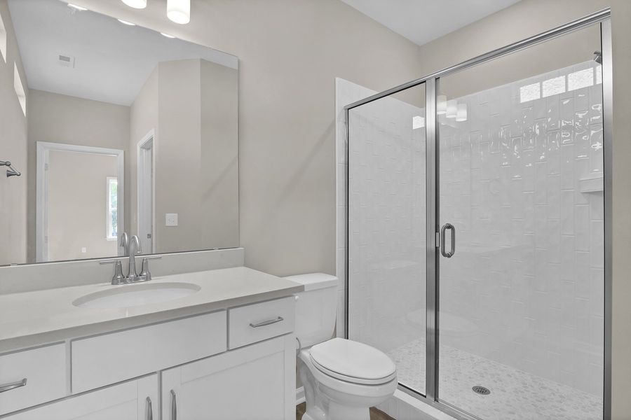 Furnished interior view inside a new home in Grand Park, Leland (Image 11).