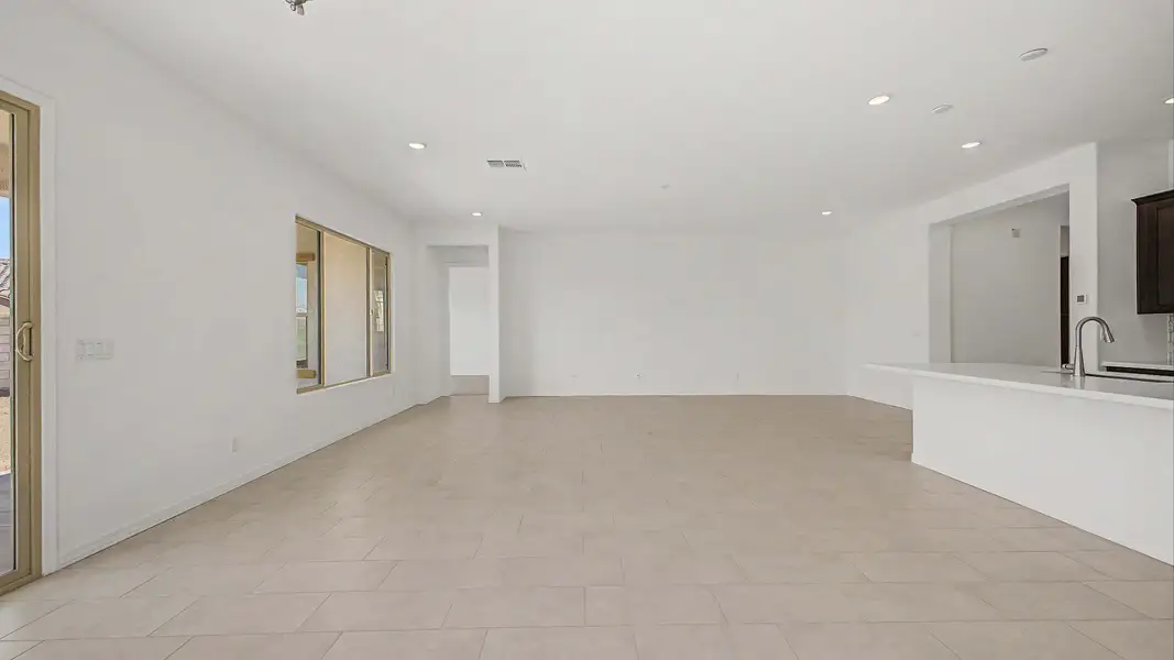 Furnished interior view inside a new home in Arroyo Seco - Hacienda, Buckeye (Image 4).