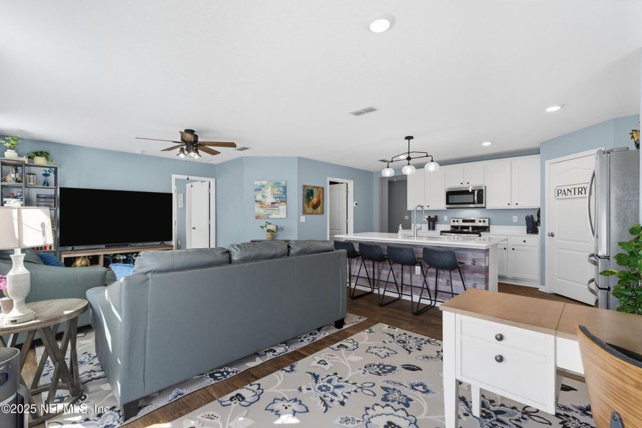 Furnished interior view inside a new home in The Arbors, Jacksonville (Image 13).