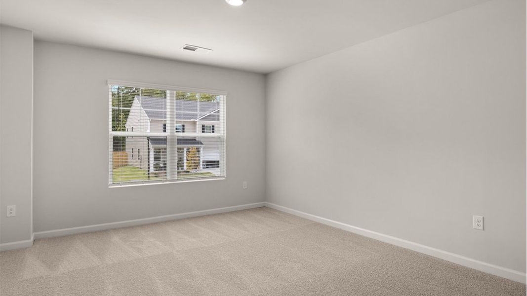 Representative unfurnished interior of a home built from the Mansfield by D.R. Horton in Highland Hills, Graniteville (Image 24).